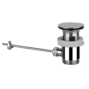Gessi Technical accessories Донный клапан для раковины на 1 1/4 c донным клапаном и переливом, цвет: хром