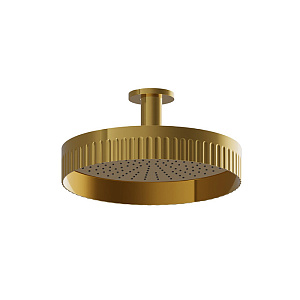 Newform Head Showers Верхний душ 30см, потолочный, цвет: PVD glossy gold