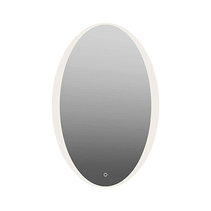 Kerama Marazzi Elegance Зеркало Анри 52см, подвесное, сенсор смена цвета подсветки и диммер, цвет: белый