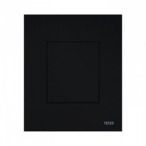 TECEnow Urinal. Панель смыва для писсуарас картириджем, 124х104х5 мм, черная