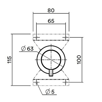 QuadroDesign Source/Ottavo IN044AS Встраиваемая часть переключателя из стены на 2 потребителя, цвет brushed stainless steel