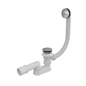 Ravak Слив-перелив для ванны, 57см., Click-Clack, цвет: хром