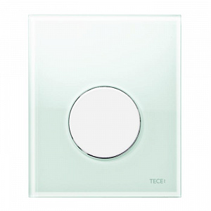 TECE TECEloop Urinal Панель смыва для писсуара, цвет: зеленое стекло/белый