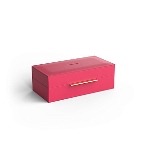 Decor Walther  Brownie Box S, цвет: Искусственная кожа Пурпурный