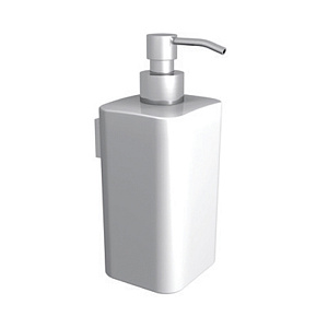 Bertocci Cento Дозатор для жидкого мыла, подвесной, цвет: белая керамика/хром