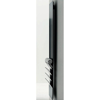 Antrax Flaps Полотенцесушитель L35хH121см., Dx, электрический, цвет: черный матовый