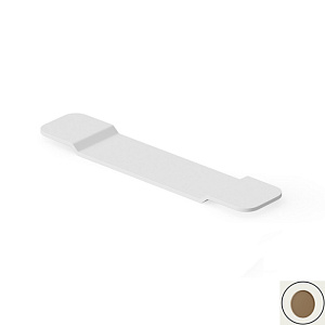 Dea Design Полочка для ванны, подвесная, цвет: dark camel