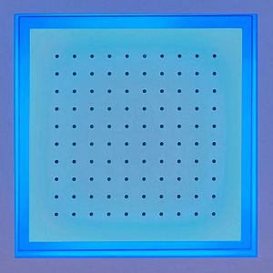 Antonio Lupi Душевая система Meteo 35x35x11 см, цвет: зеркальная сталь, с подсветкой
