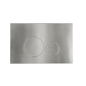 NEMO Клавиша смыва, круглые кнопки, цвет: брашированный никель