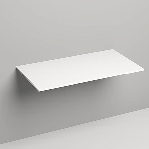 Salini Столешница 100х50х1.5 cм, из материалов S-Stone, цвет: белый матовый