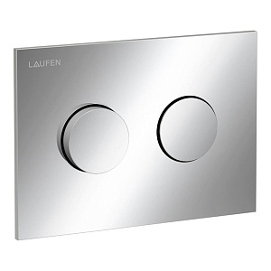 Laufen INEO GROOVE Клавиша смыва, цвет: хром глянцевый