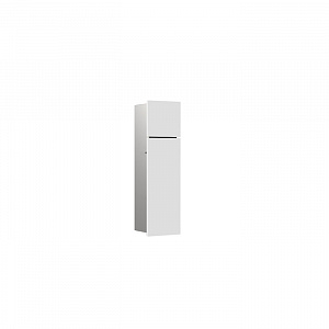EMCO Asis Pure Модуль для унитаза встраиваемый, ершик, Держатель бумаги, дверь правая, цвет: белый