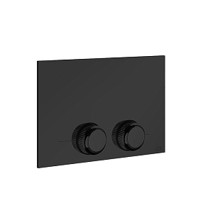 Gessi Venti20 Клавиша смыва для унитаза двойная, для инсталляций TECE, цвет: черный матовый