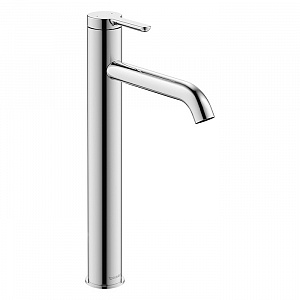 Duravit C.1 Смеситель для раковины, высокий, 1 отв., излив 166мм, цвет: хром