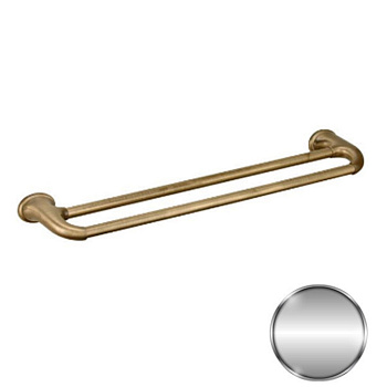 Daniel Revival Acc.B. Полотенцедержатель двойной, подвесной, 60 см, хром