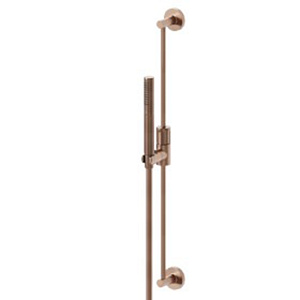Newform Ionika bagno Душевой гарнитур, ручной душ на штанге, шланг 150см, цвет: PVD brushed copper bronze
