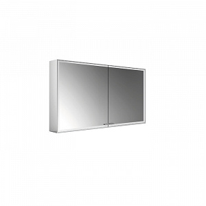 EMCO Prestige2 Зеркальный шкаф 1188х63.9см., настенный, LED-подсветка, 2 двери, 2 полки, розетка, без EMCO light system
