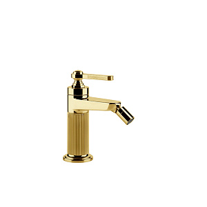 Gessi VENTI20 Смеситель для биде, на 1 отв., с донным клапаном, цвет: Gold PVD