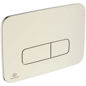 Ideal Standard Oleas M3 Механическая панель смыва, двойной смыв, цвет: PVD Silver Storm