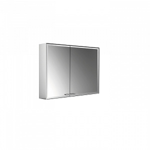 EMCO Prestige2 Зеркальный шкаф 63.9х88.7см., настенный, LED-подсветка, 2 двери, 2 полки, розетка, правый, с EMCO light system