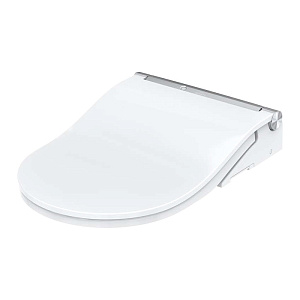 TOTO Washlet RW Сиденье 579x391x108мм, с дистанционным управлением, для унитаза CW542/CW563, цвет: белый/отделка серебро