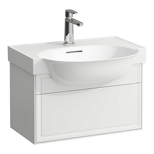 Laufen New Classic Тумба с раковиной, 57.5х31.5х34.5см, 1 ящик, подвесная, цвет: белый глянец
