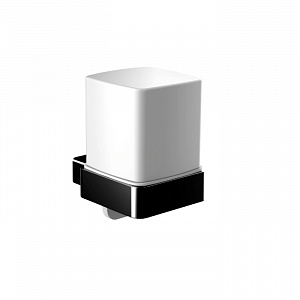 Emco Loft Дозатор для жидкого мыла, подвесной, цвет: черный/хрусталь