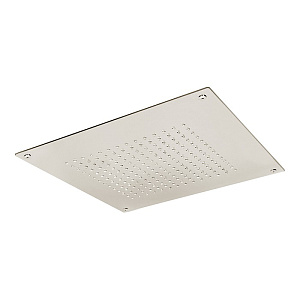 Cisal Zen Shower Верхний душ 40х40см., встраиваемый, потолочный, цвет: полированная нержавеющая сталь матовая