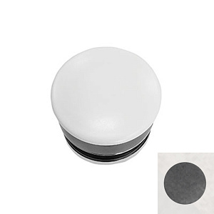 Globo Донный клапан для раковины, click-clack, с керамической крышкой, цвет: Peperino grigio