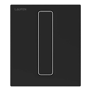 Laufen AU101 Клавиша смыва для писсуара с картриджем, цвет: черный матовый