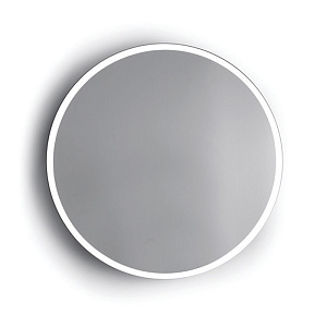 Bertocci Specchi Зеркало косметические, настенное D90см., с подсветкой, в раме, цвет: белый матовый