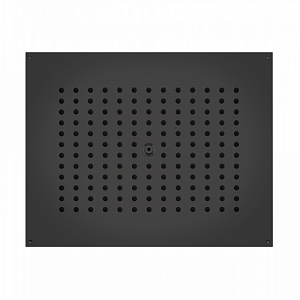 BOSSINI DREAM-CUBE  Верхний душ 370 x 370 мм, цвет: черный матовый