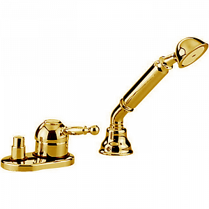 CISAL Arcana Royal Смеситель на борт ванны на 2 отверстия, без излива, цвет: золото