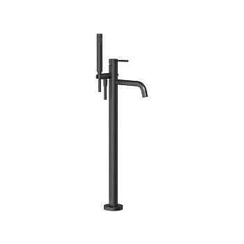 Gessi Emporio Via tortona Смеситель для ванны, напольный, с душевой лейкой, цвет: Black XL