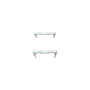 Laufen Palladium Ножки для ванны, регулируемые по высоте 13.5 - 19см., металл, цвет: серый