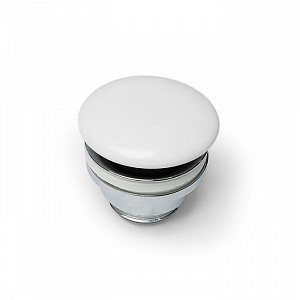 Artceram Донный клапан для раковин универсальный, Cliсk-Claсk, покрытие керамика, цвет: белый